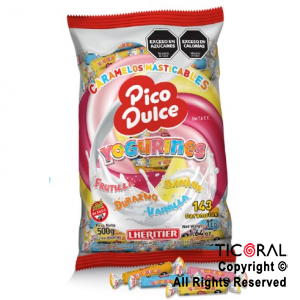 GOLO CARAMELO PICO DULCE MASTICABLE YOGURINES X 500GR x 1